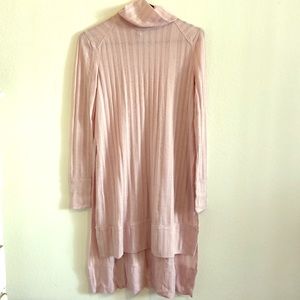 Free people tunic top pink size XS